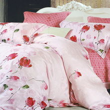 天丝大提花绣边四件套 融合自然奢华与精致工艺的睡眠艺术